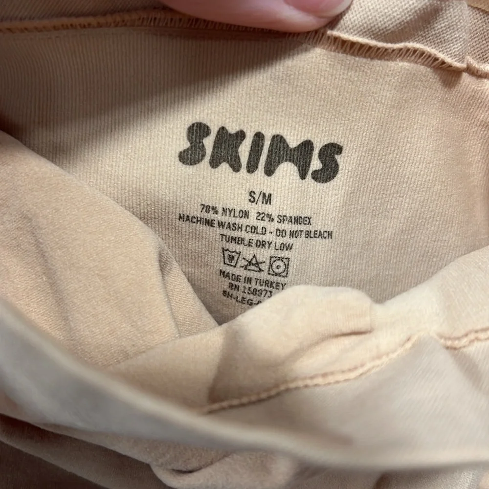 ❌SKIMS Solutionwear Maternity Tights Leggings High Waisted Clay Tan S/M - Picture 7 of 7